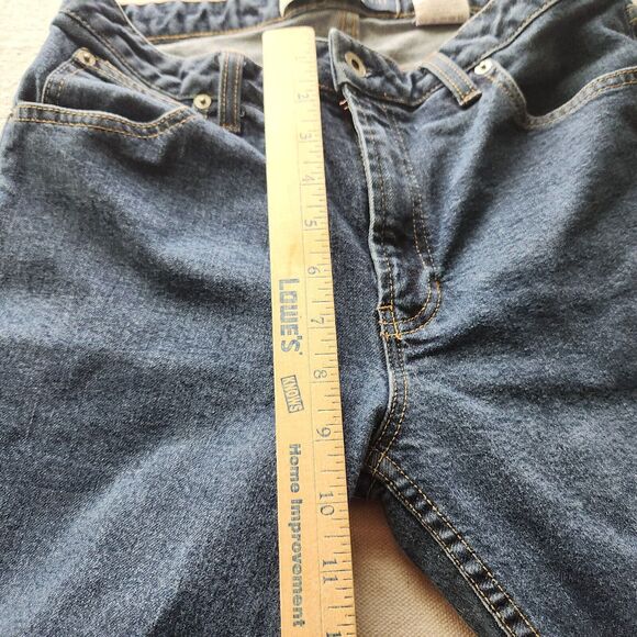 VTG Gap Jeans Womens 10 Blue Bootcut Stretch Denim Mid Rise 30x30 Y2K Made USA - Picture 6 of 15
